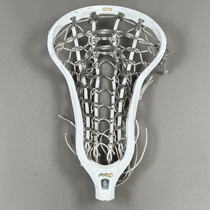 STX Crux Pro Womens Attack/Mid Strung Lacrosse Head
