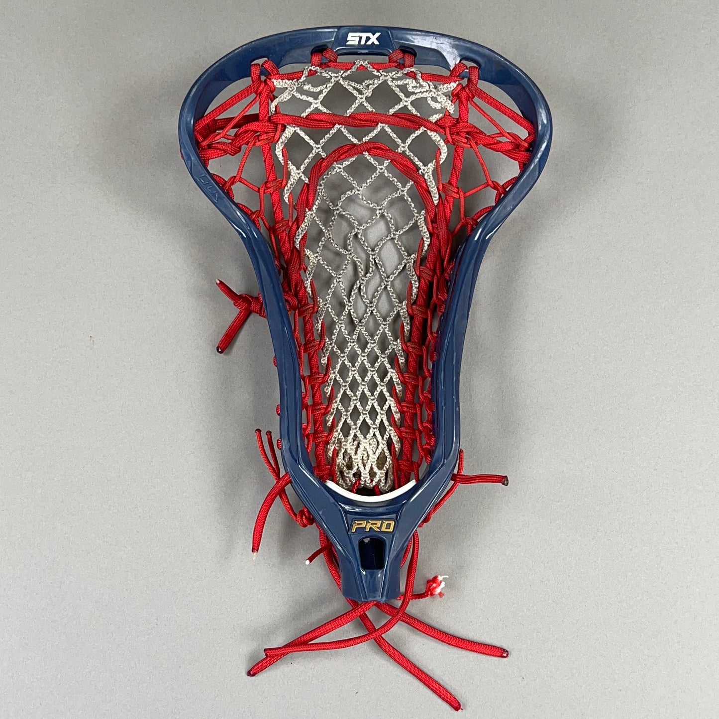 STX Crux Pro Strung Lacrosse Head