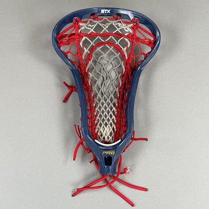 STX Crux Pro Strung Lacrosse Head