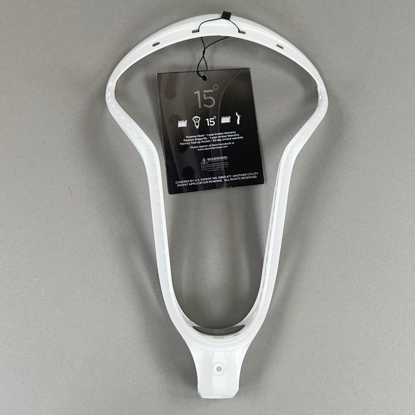 Epoch Purpose 15 Womens Attack/Mid Strung Lacrosse Head