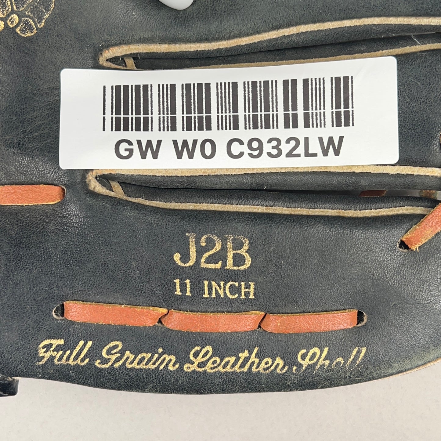 Rawlings J2B 11" Right Hand Thrower Baseball Glove