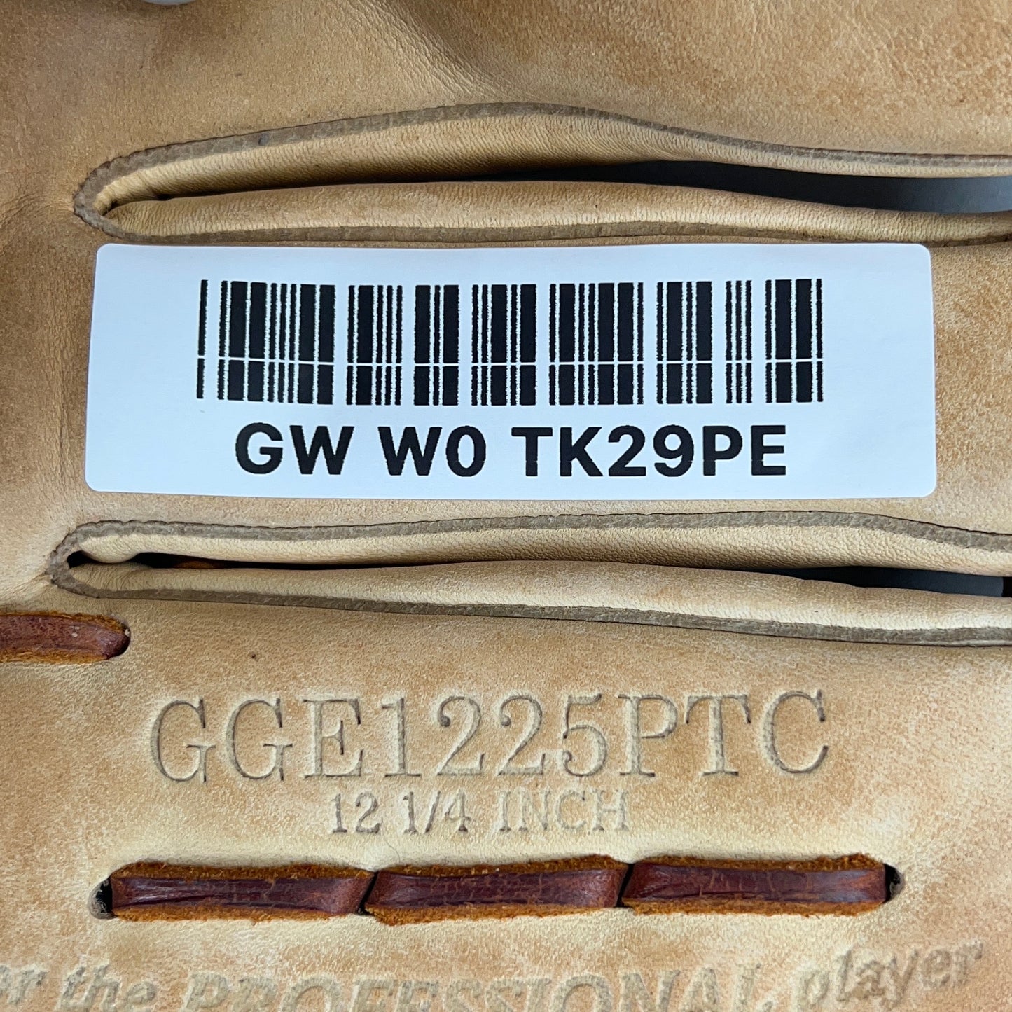 Rawlings Gold Glove Elite GGE1225PTC 12.5" Right Hand Thrower Baseball Glove
