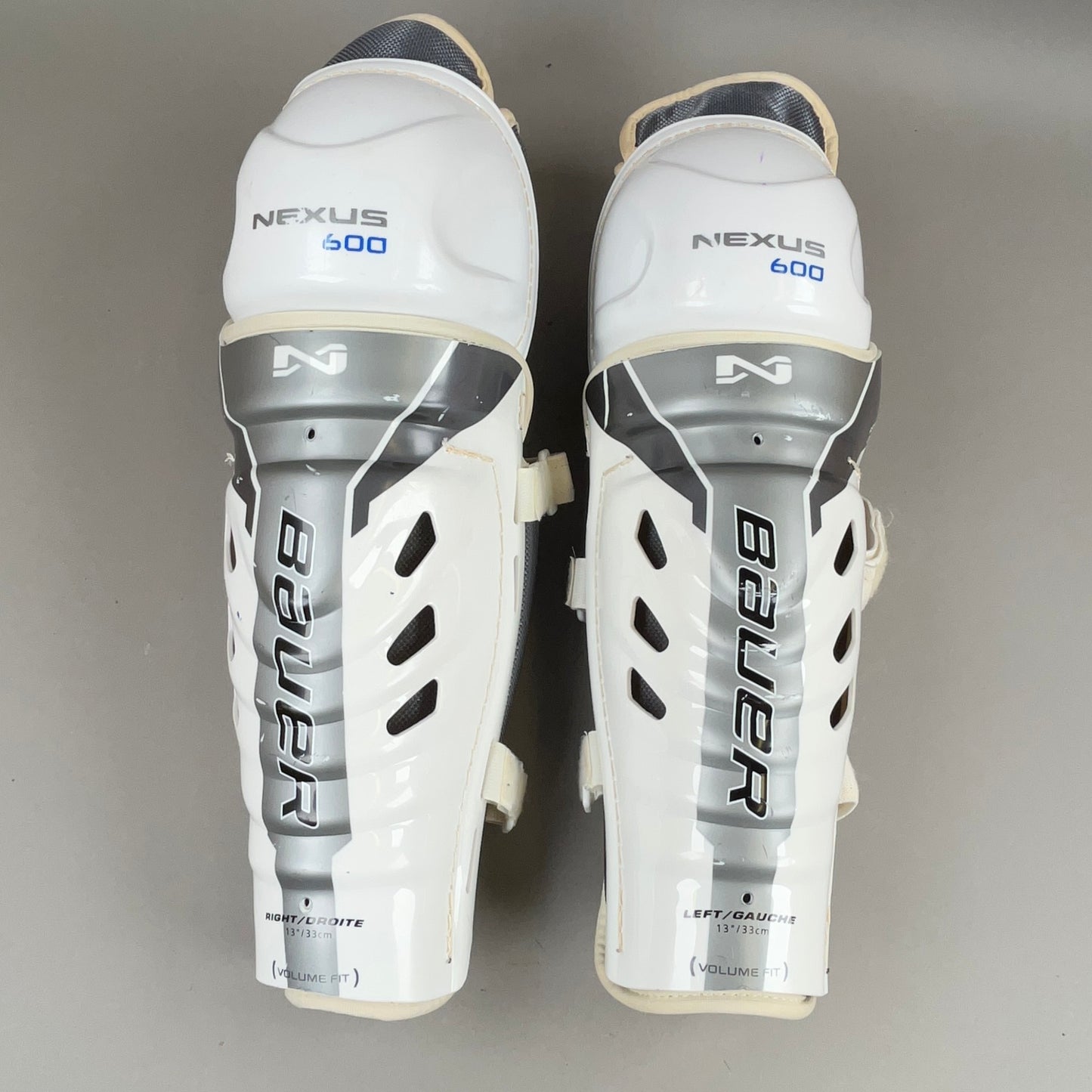 Bauer Nexus 600 Intermediate 13" Hockey Shin Guards