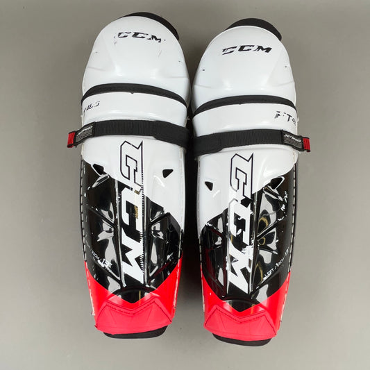 CCM Jetspeed FT 485 Intermediate 13" Hockey Shin Guards