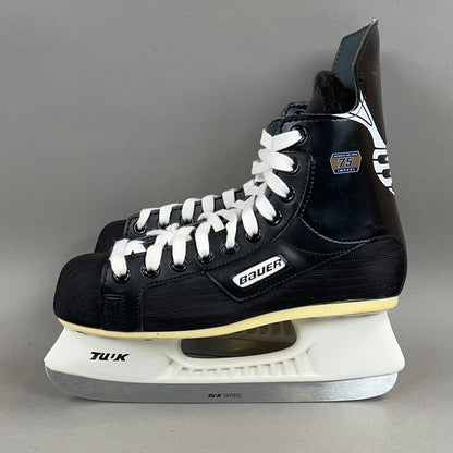 Bauer Impact 75 Size 5.5 Vintage Intermediate Hockey Skates