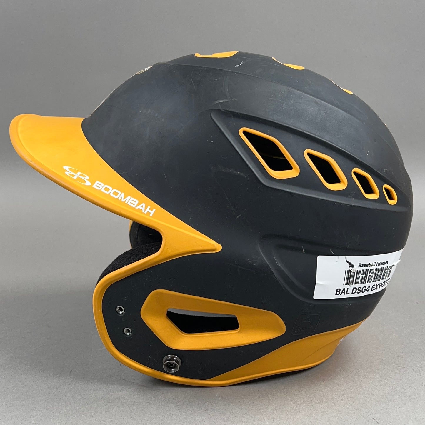 Boombah BBH2-JR 6 1/4" to 7" Junior Baseball Batting Helmet