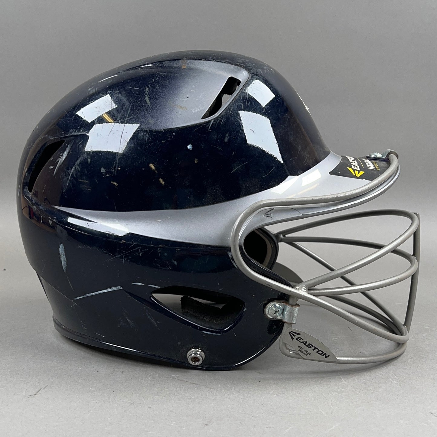 Easton Natural 2Tone BBSB 6 7/8" to 7 5/8" Senior Baseball Batting Helmet