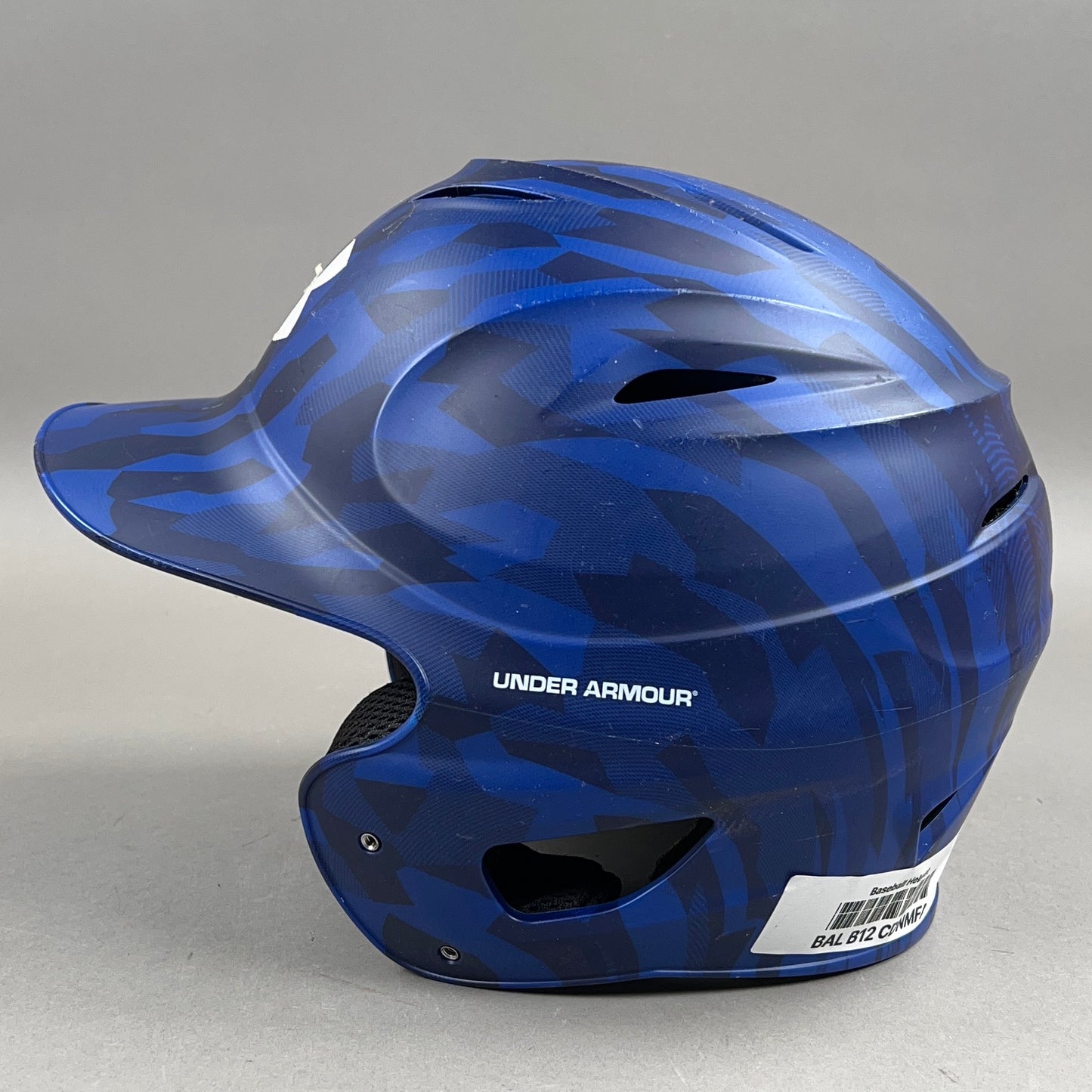 Under Armour UABH100 6 1/2" to 7 1/2" Junior Baseball Batting Helmet