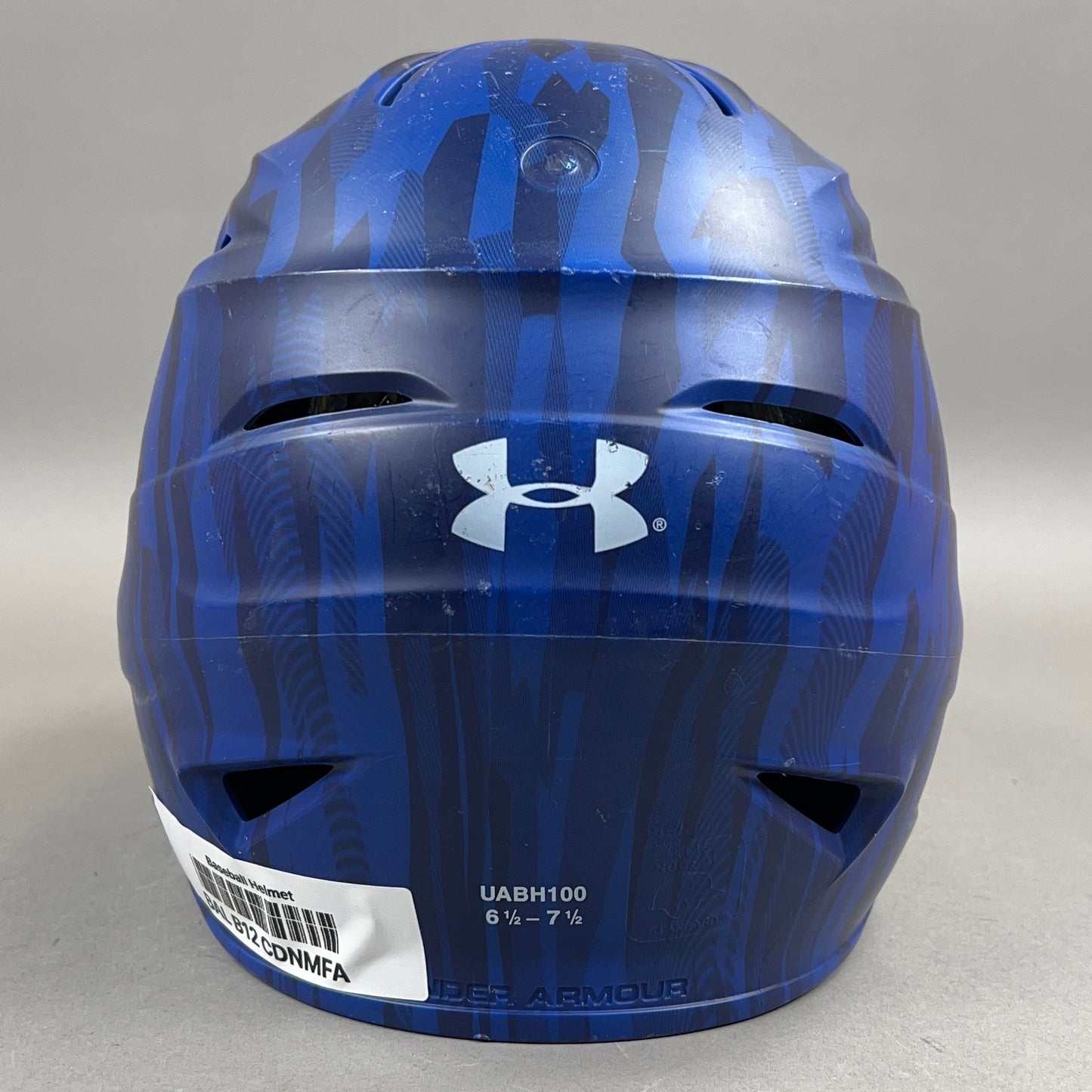 Under Armour UABH100 6 1/2" to 7 1/2" Junior Baseball Batting Helmet