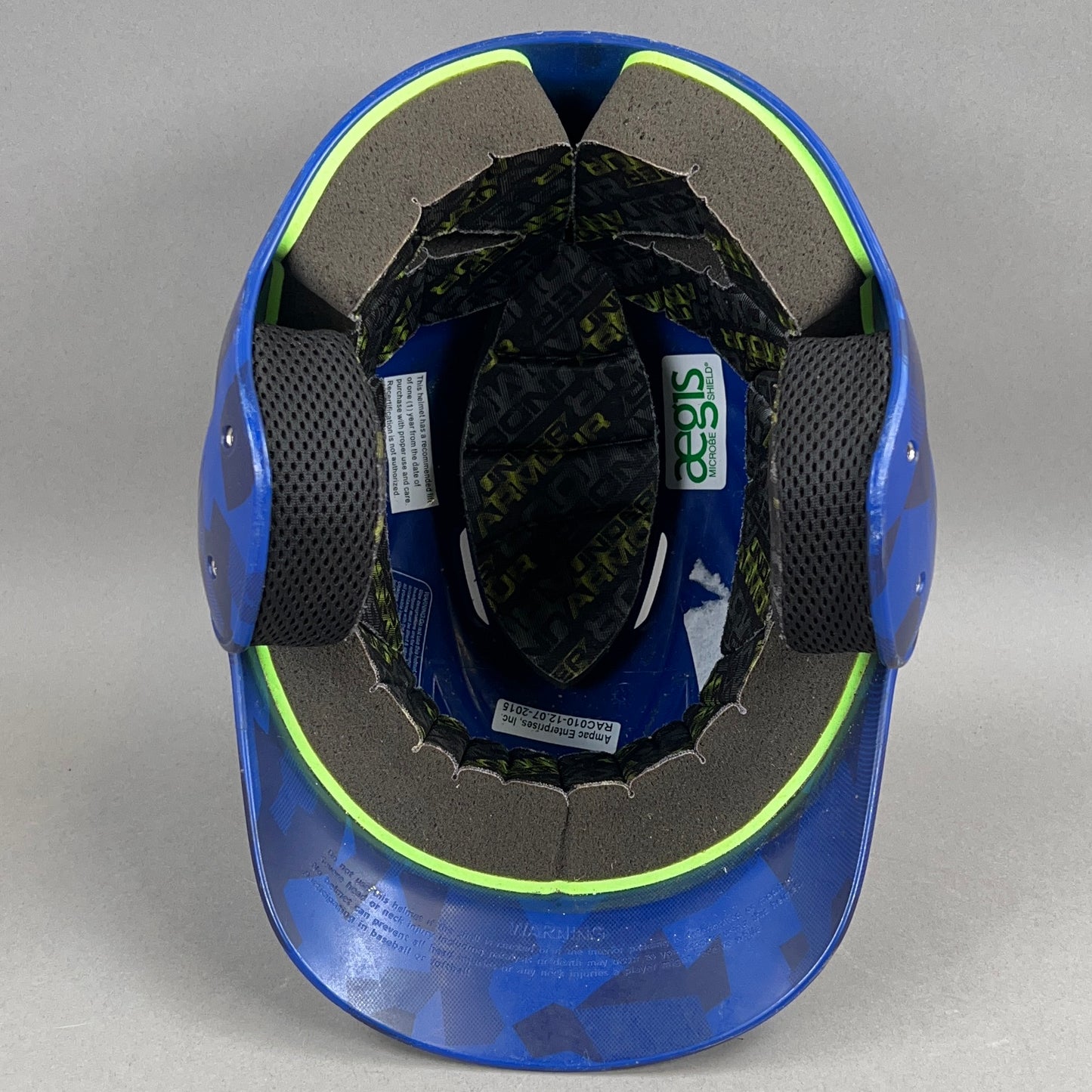 Under Armour UABH100 6 1/2" to 7 1/2" Junior Baseball Batting Helmet