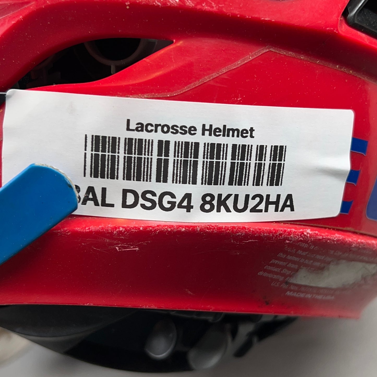 Cascade S OSFM Adjustable 21.5" to 24" Senior Lacrosse Helmet
