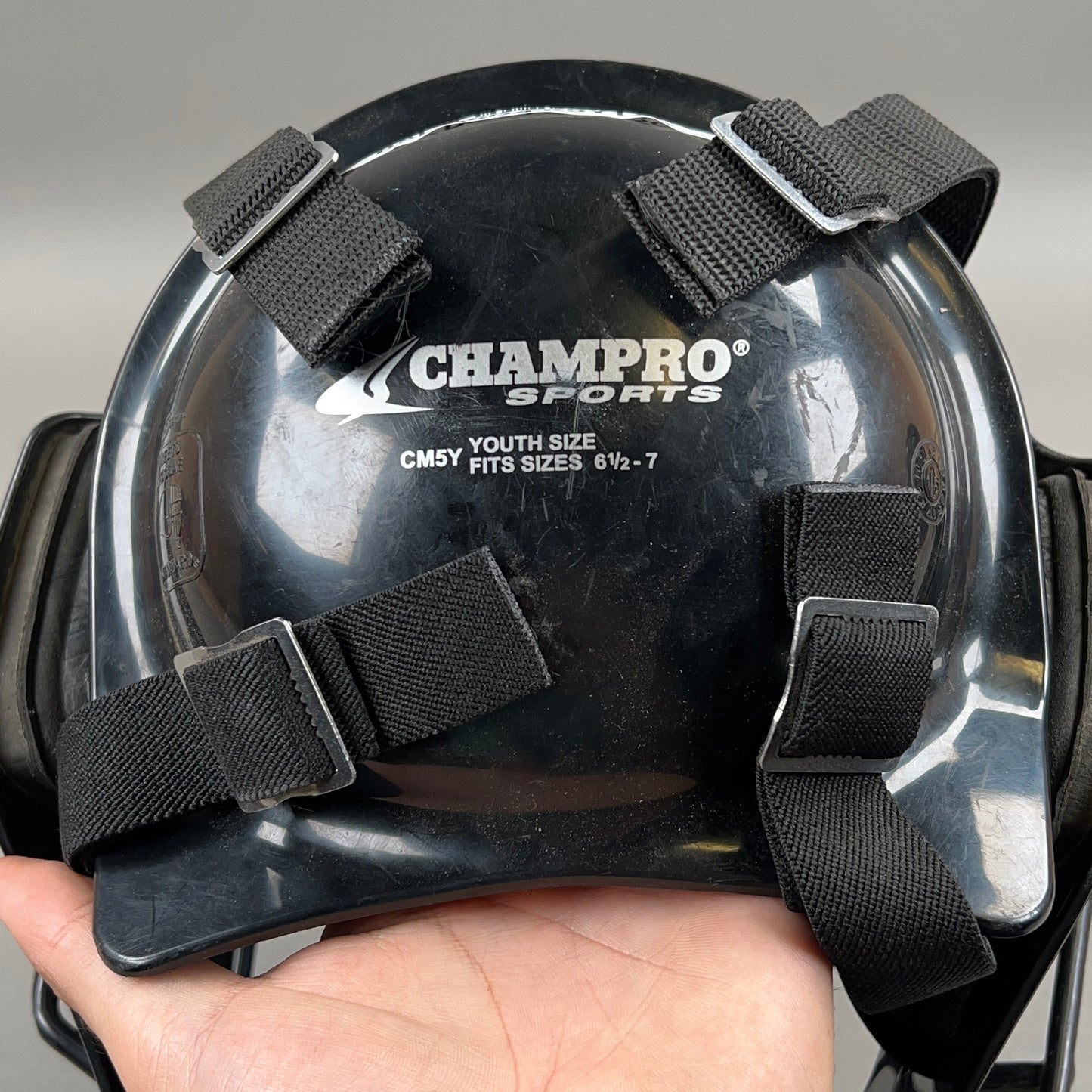 Champro CM7Y OSFM 6 1/2" to 7" Senior Catchers Helmet