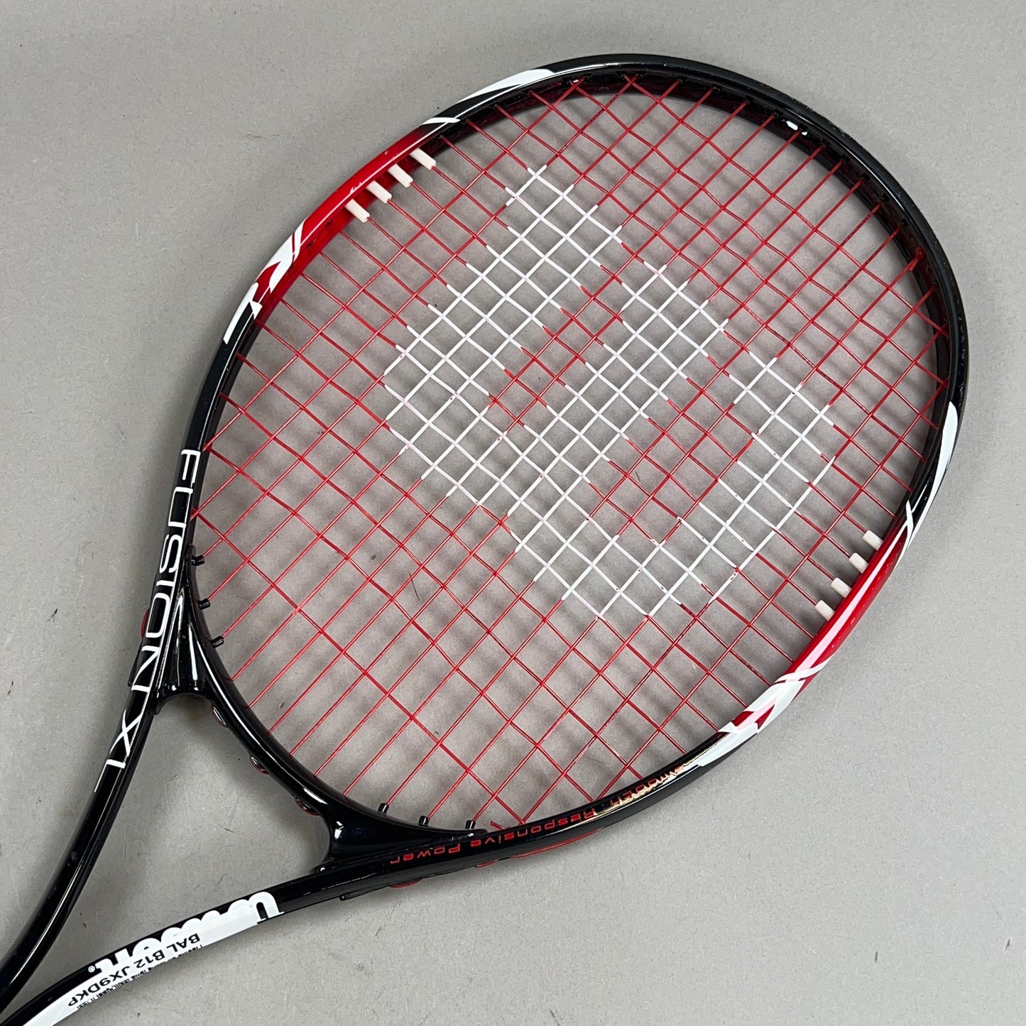 Wilson Fusion XL Tennis Racket 4 3/8" Grip & 112in² Head Size