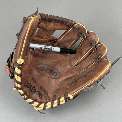 Wilson A450 11.5" Right Hand Thrower Baseball Glove