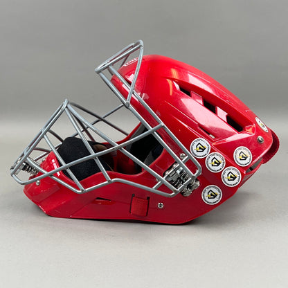 Force 3 Defender Pro OSFM Adjustable 6 3/8" to 7 1/8" Senior Catchers Helmet