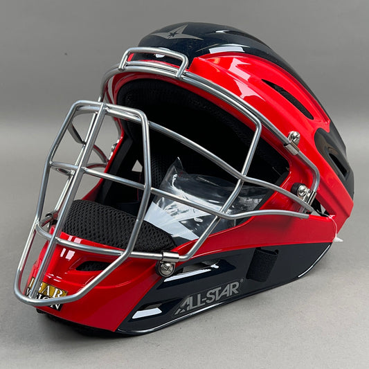 All-Star MVP2500-1 M/L Adjustable 7" to 7 1/2" Senior Catchers Helmet