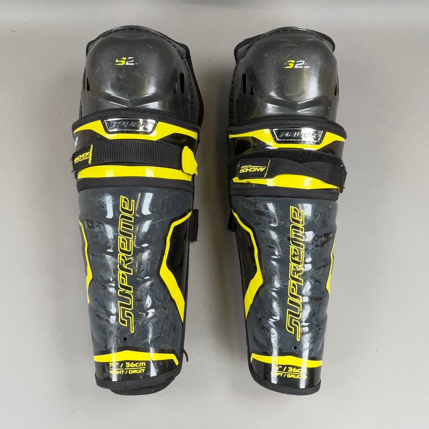 Bauer Supreme S29 Intermediate 14" Hockey Shin Guards