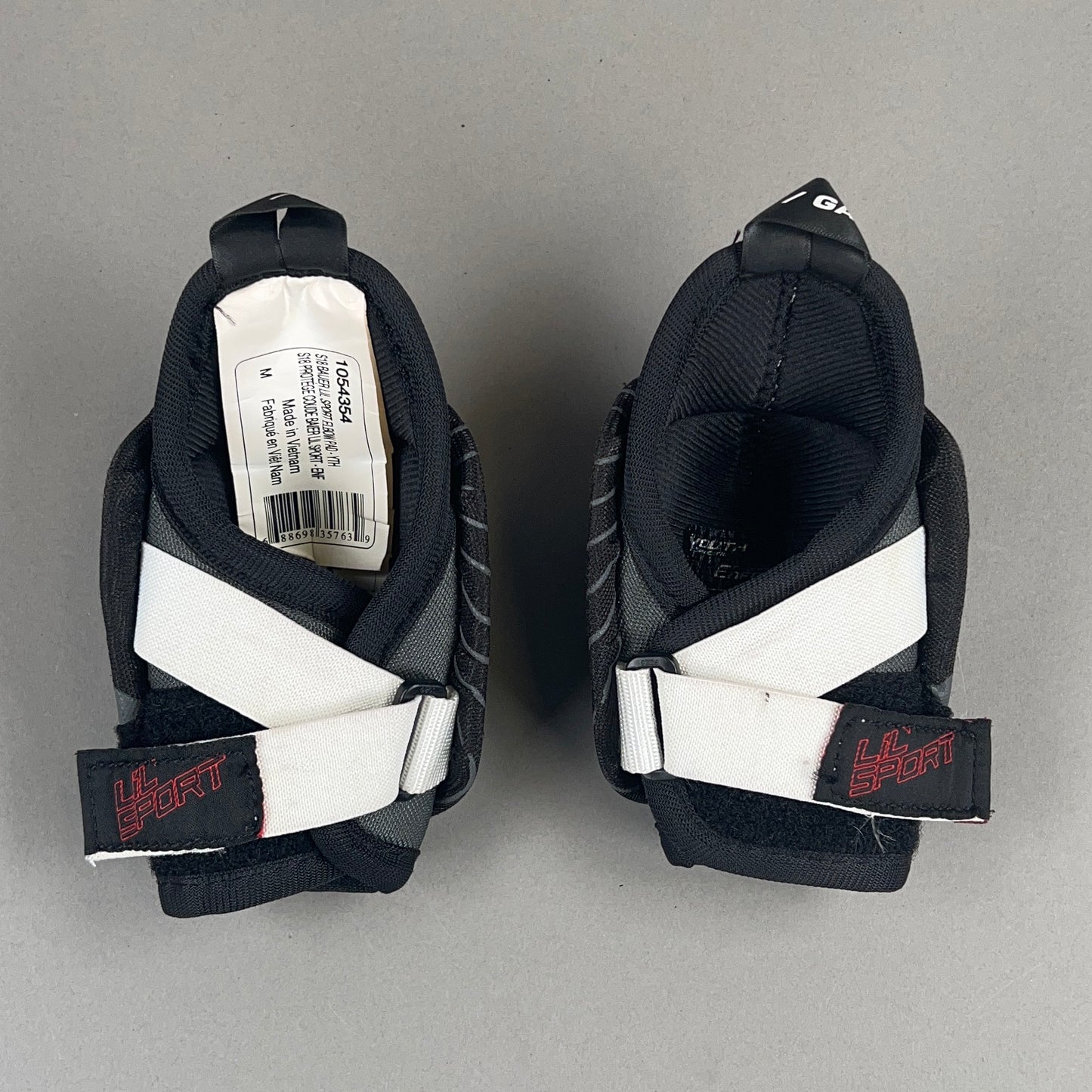 Bauer Lil' Sport Youth Medium Hockey Elbow Pads