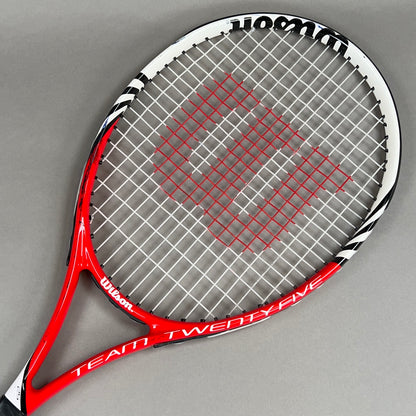 Wilson Team 25 Tennis Racket 3 7/8" Grip & 100in² Head Size