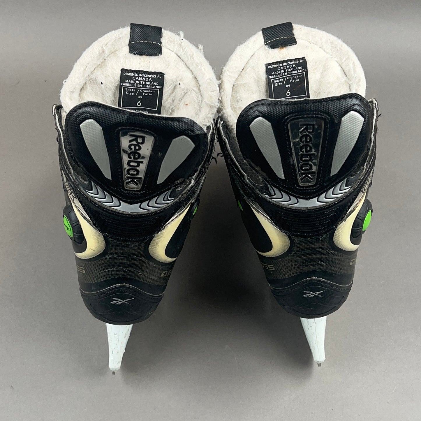 Reebok 12K Size 6 Intermediate Hockey Skates
