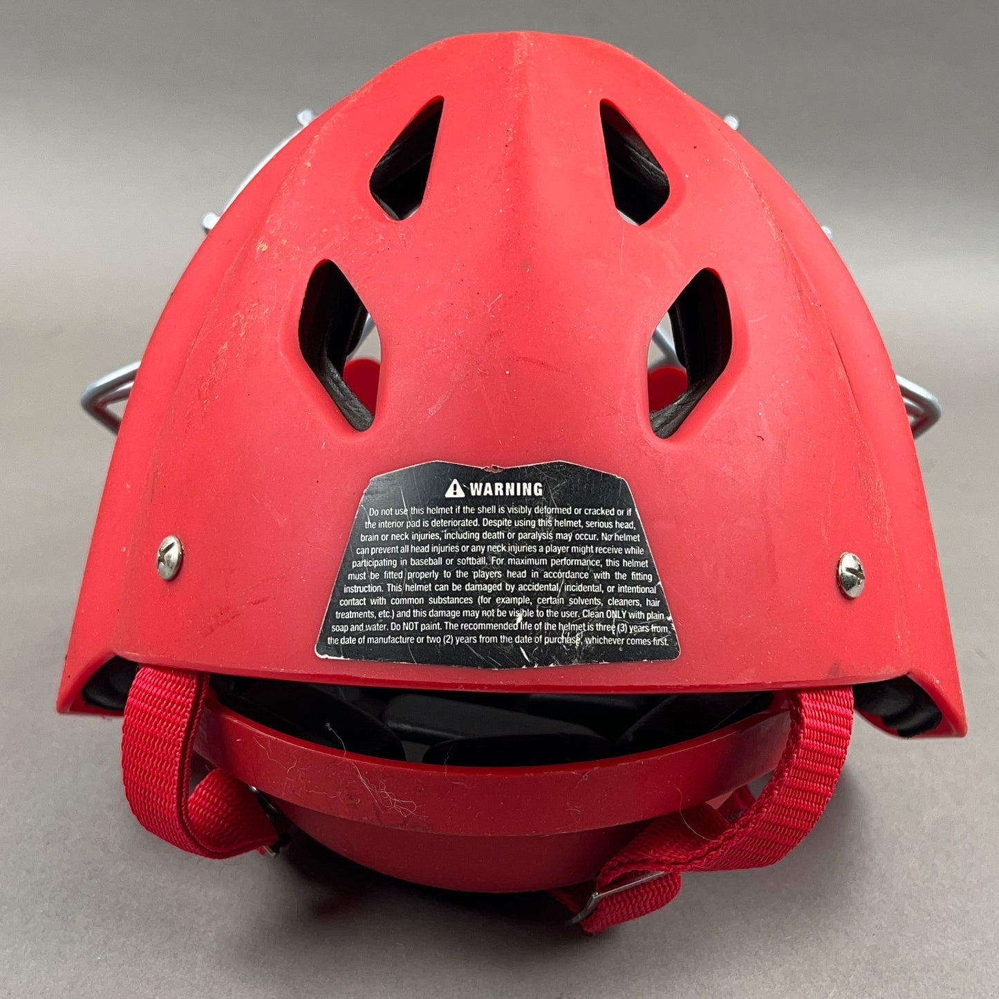 Easton Rival OSFM Adjustable 6 1/8" to 7" Junior Catchers Helmet