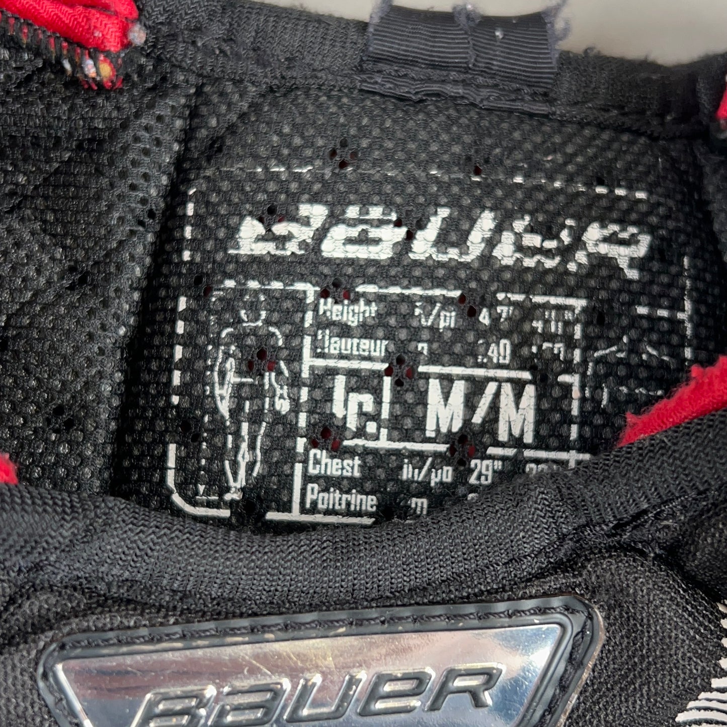 Bauer NSX Junior Medium Hockey Shoulder Pads
