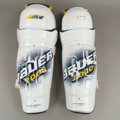 Bauer 2000 Senior 15" Hockey Shin Guards