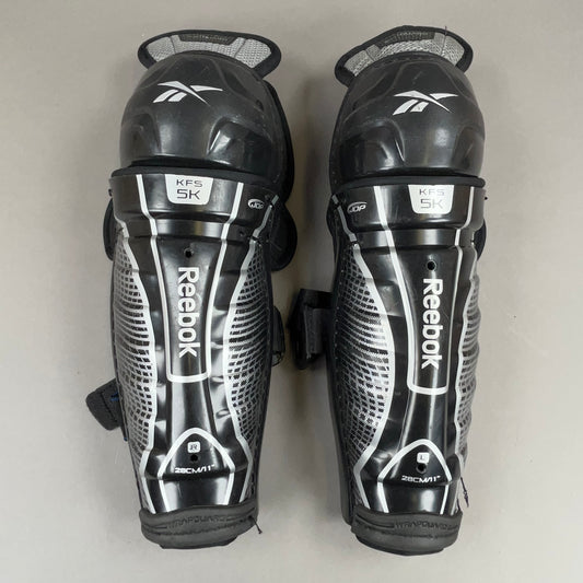 Reebok KFS 5K Junior 11" Hockey Shin Guards