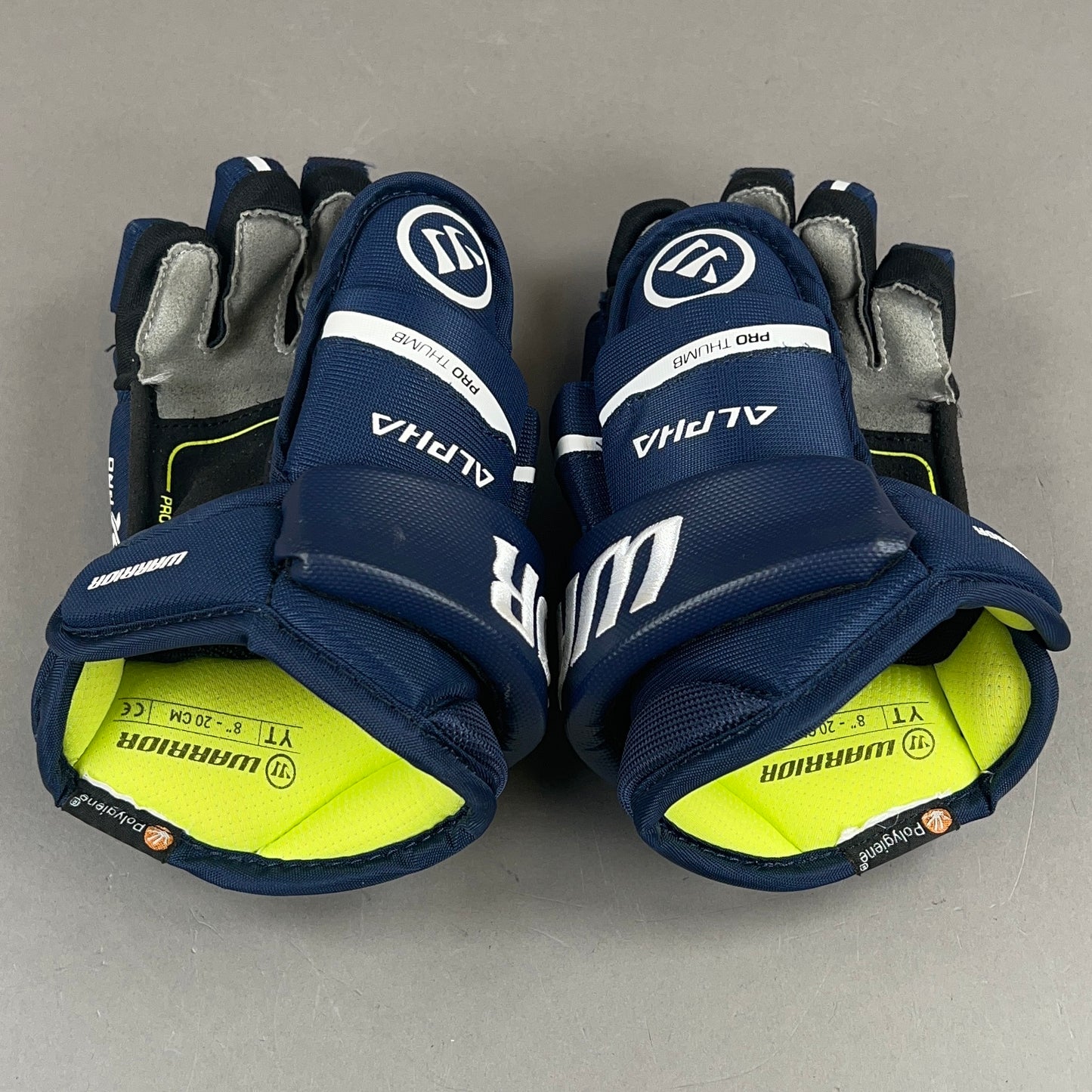Warrior Alpha Pro Youth 8" Hockey Gloves