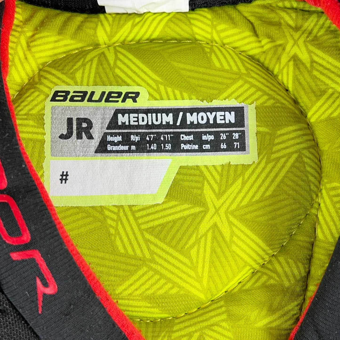 Bauer Vapor X 2.9 Junior Medium Hockey Shoulder Pads