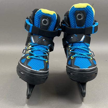 Oxelo Fit5 Jr. Size 3.5-6 Adjustable Ice Skates
