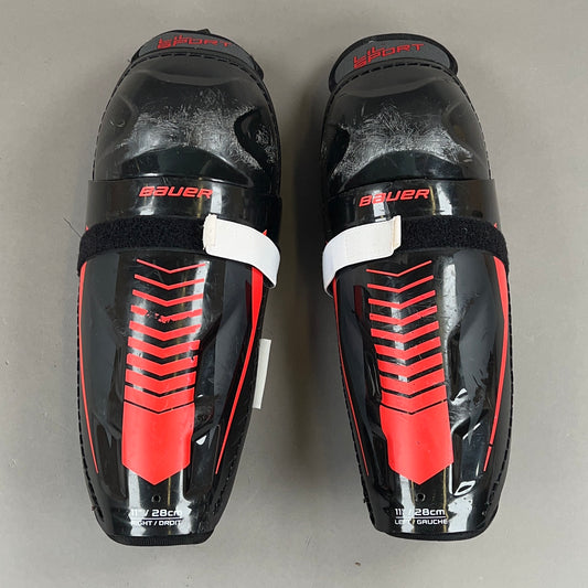 Bauer Lil' Sport Junior 11" Hockey Shin Guards