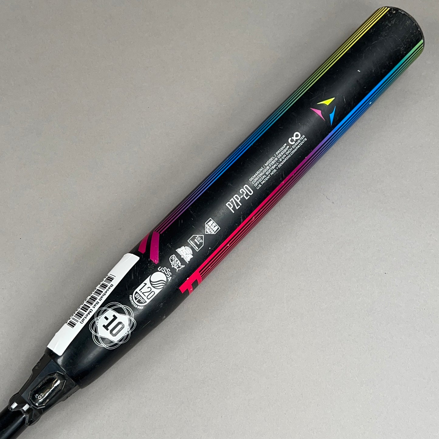 Demarini Prism PZP-20 33/23 (-10) ASA / NSA / USSSA Softball Bat