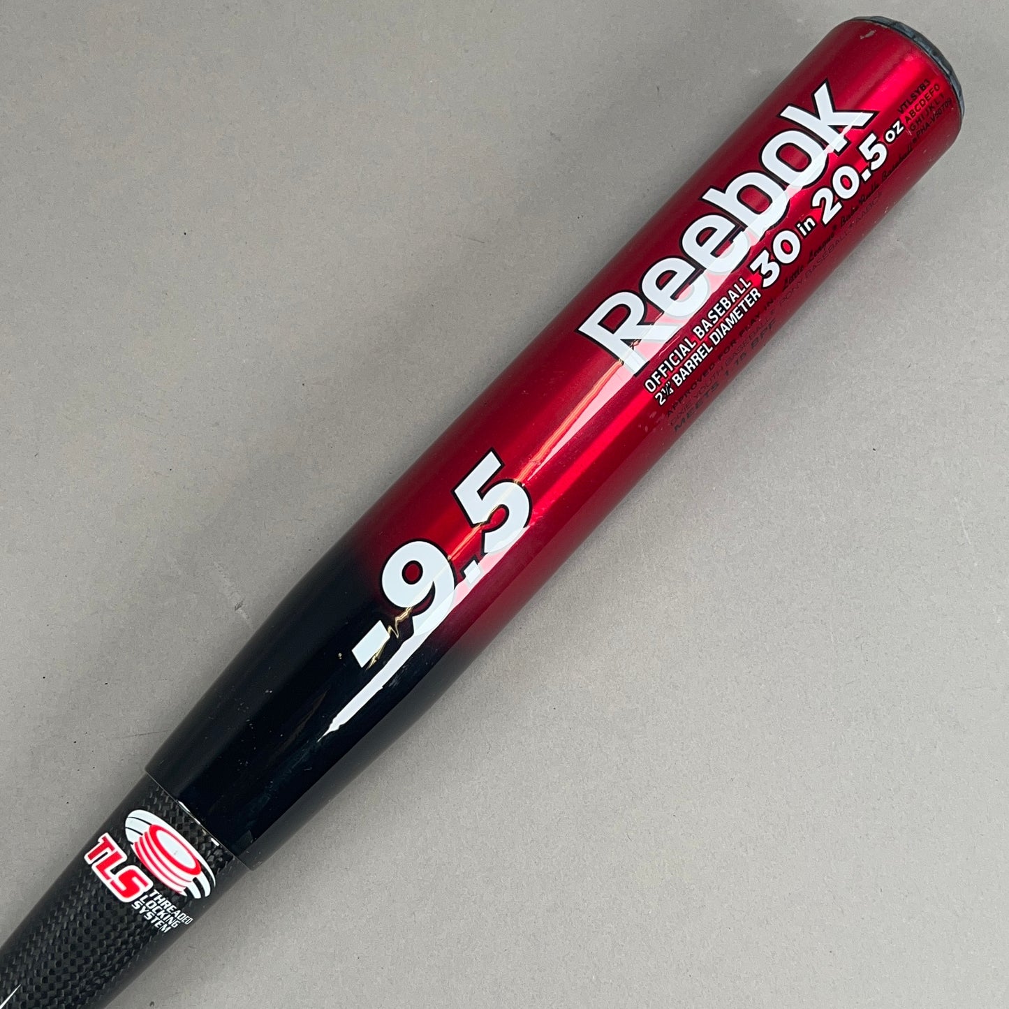 Reebok Vector TLS VR950 30/20.5 (-9.5) USSSA Baseball Bat