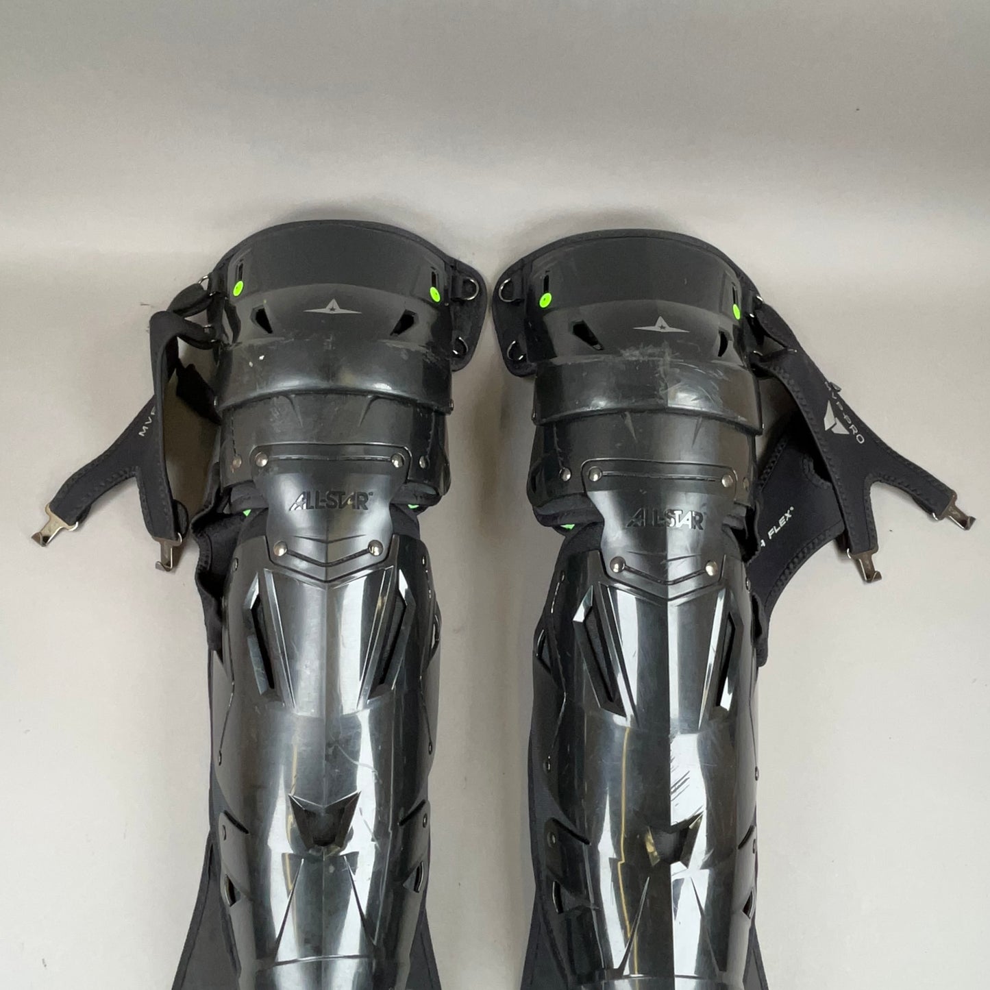 All-Star MVP PRO Senior 16.5"-17.5" Catchers Shin Guards