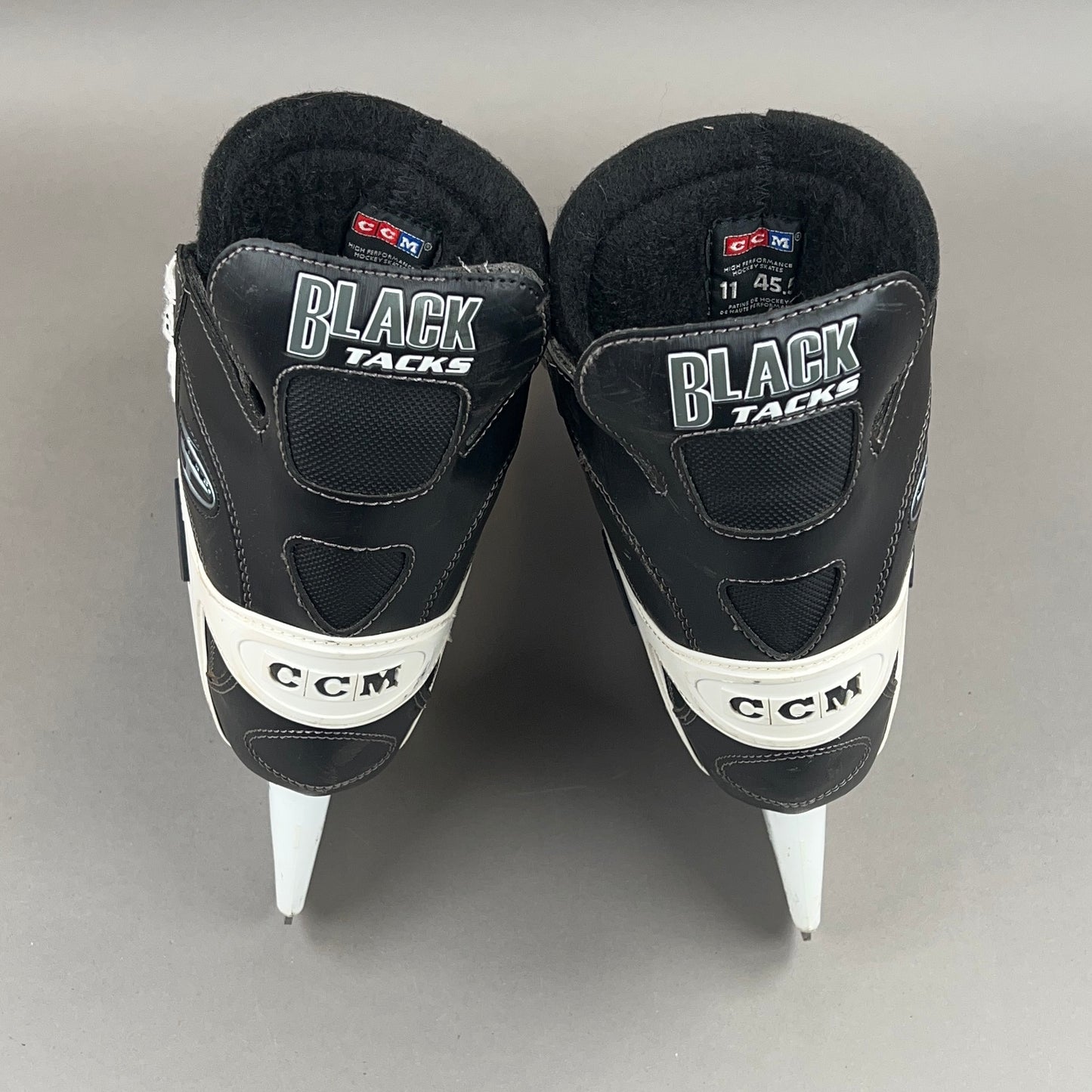CCM Black Tacks Size 11 Senior Hockey Skates