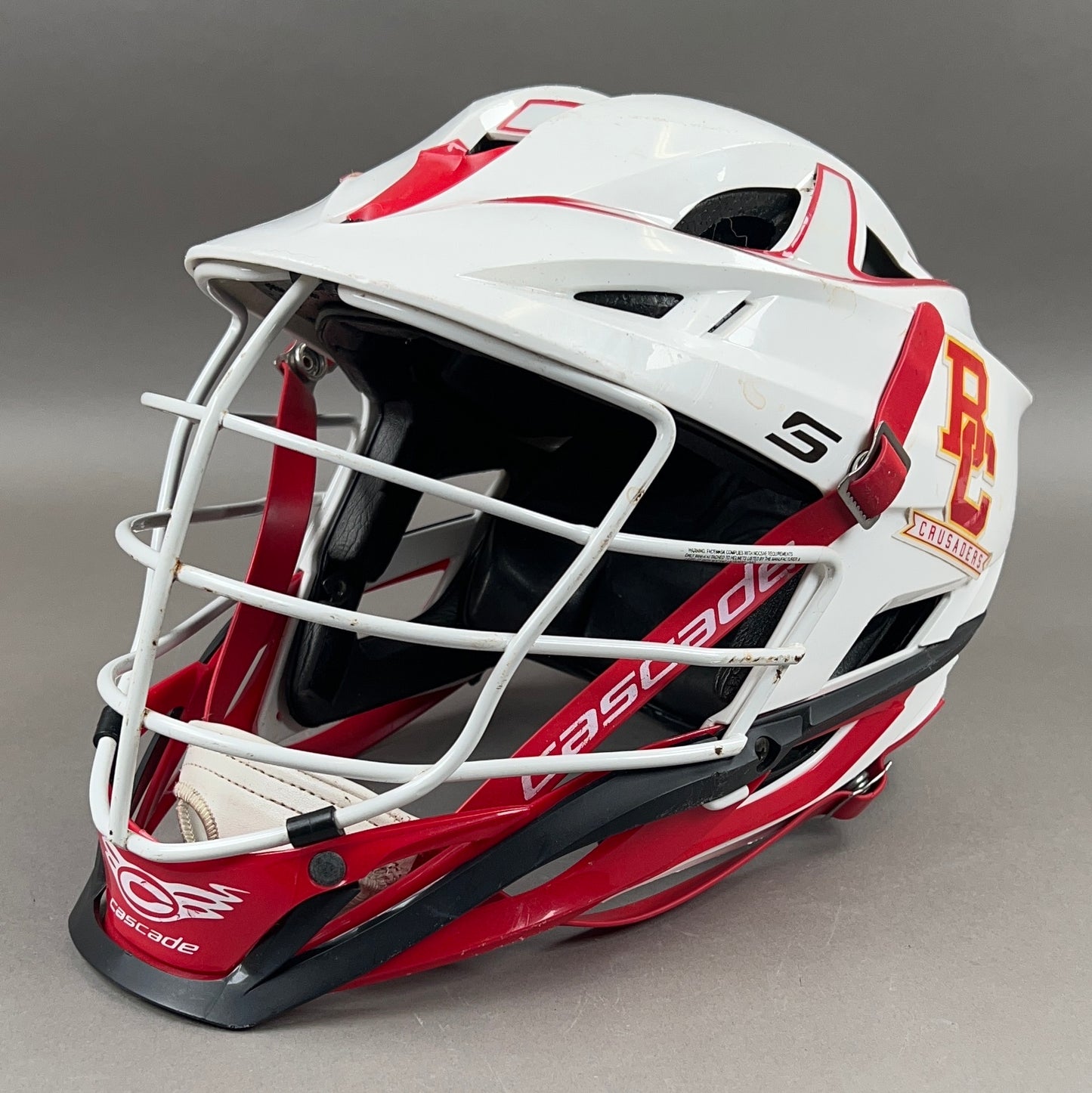 Cascade S OSFM Adjustable 21.5" to 24" Senior Lacrosse Helmet