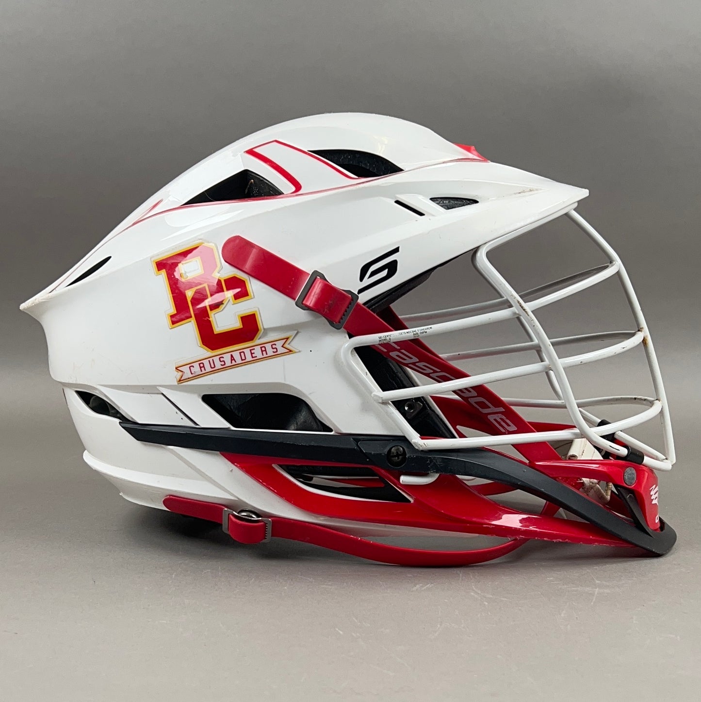 Cascade S OSFM Adjustable 21.5" to 24" Senior Lacrosse Helmet