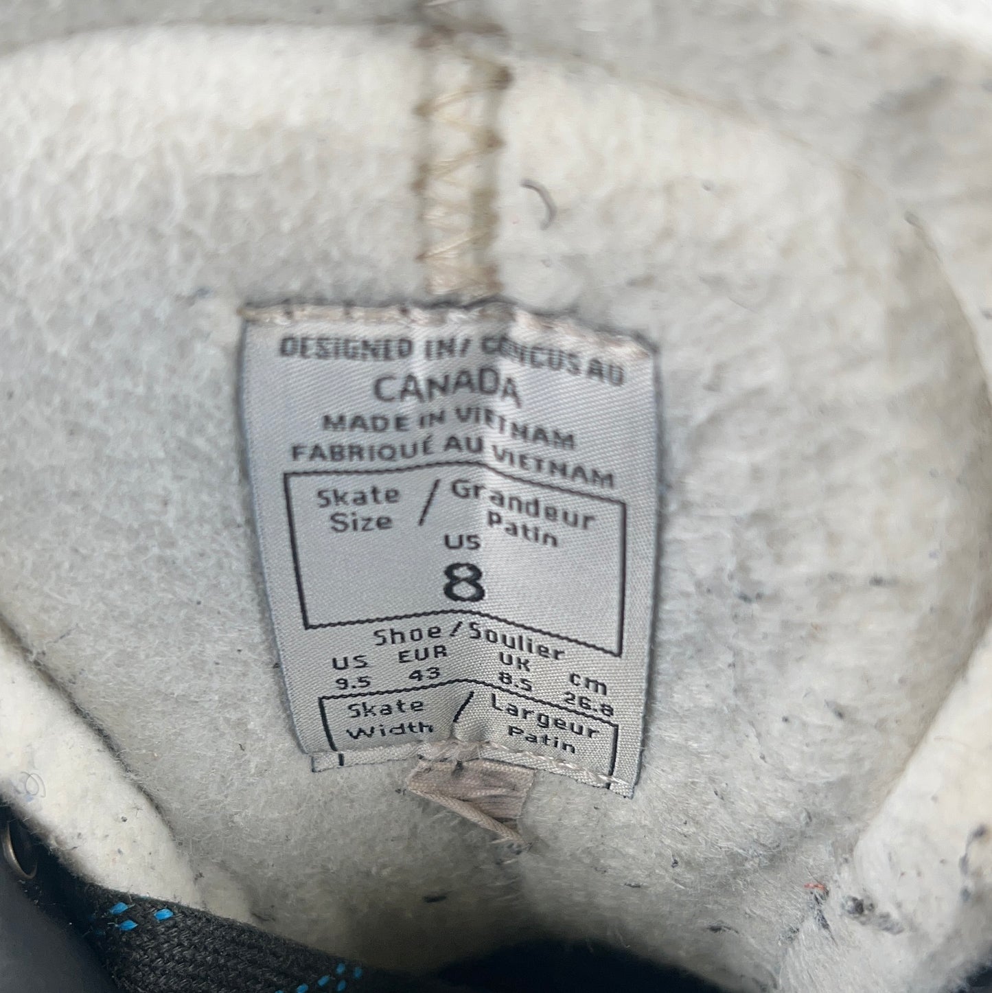 CCM Super Tacks AS2 Size 8 Senior Hockey Skates