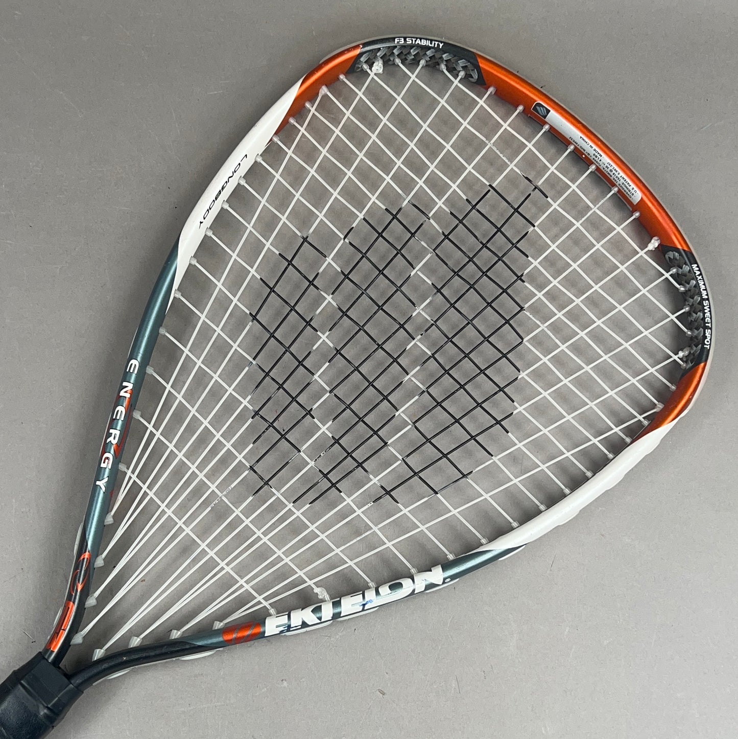 Ektelon Energy 900 Racquetball Racquet 3 5/8" Grip & 105in² Head Size