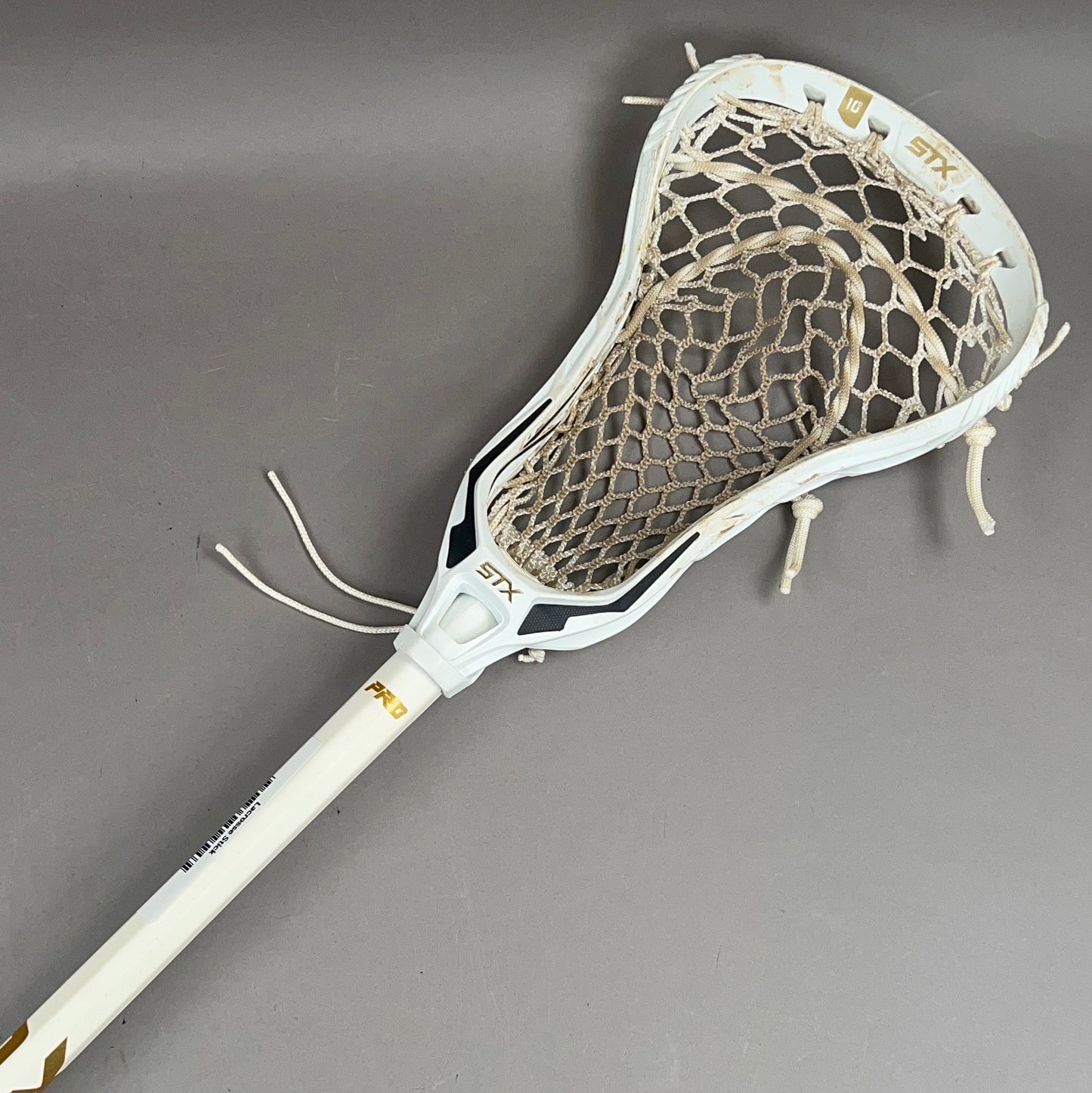 STX Crux Pro Womens Attack/Mid Lacrosse Head w/ 32" Handle