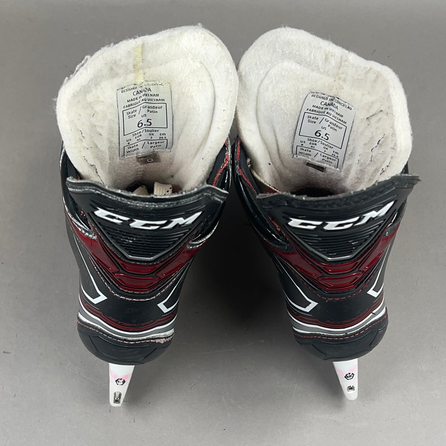 CCM Jetspeed Vibe Size 6.5 Intermediate Hockey Skates