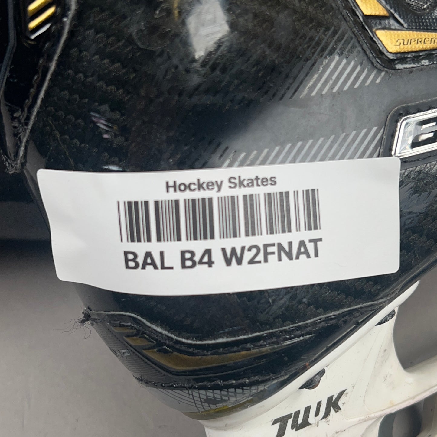 Bauer Supreme Comp Size 1 Junior Hockey Skates