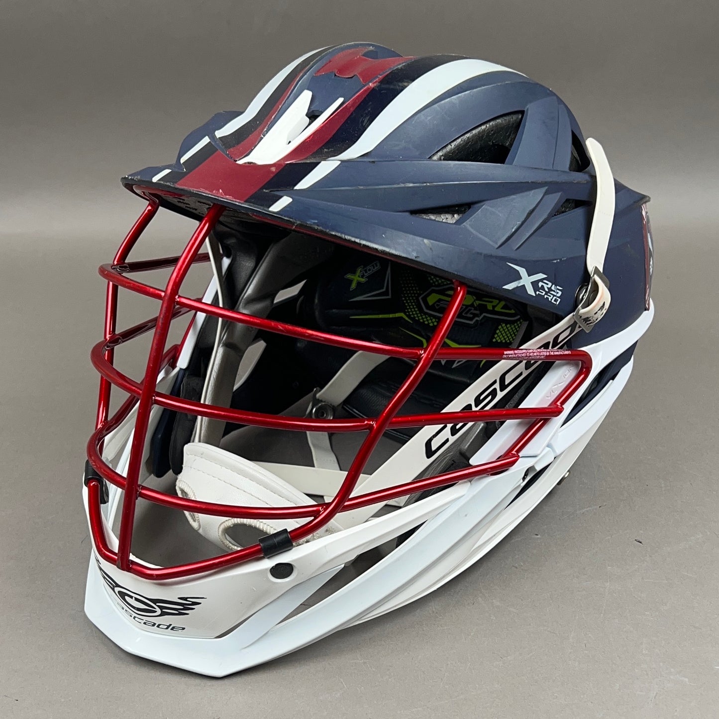 Cascade XRS Pro OSFM Adjustable 21.5" to 24" Senior Lacrosse Helmet