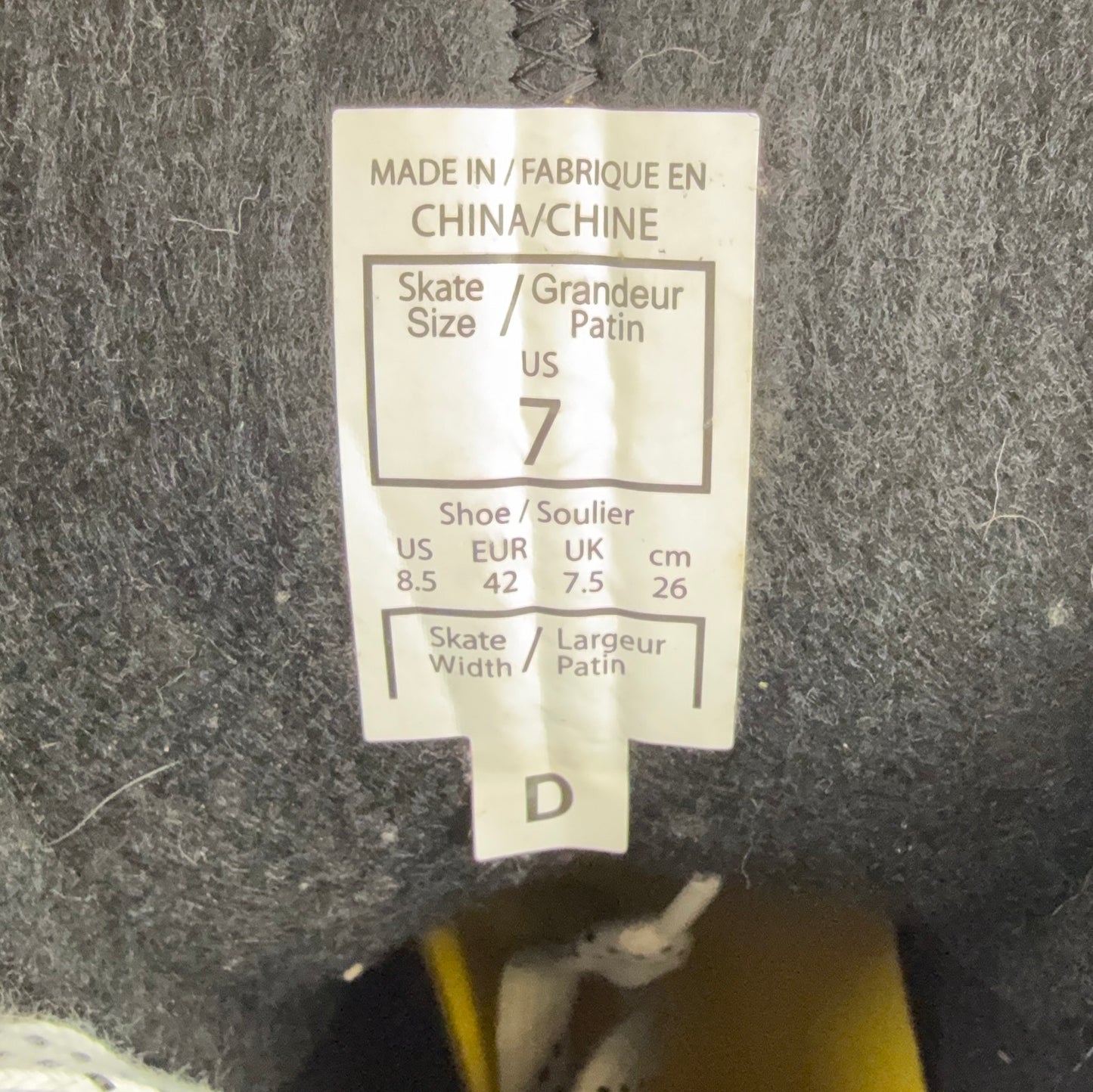 CCM Tacks 9350R Size 7 Inline Skates