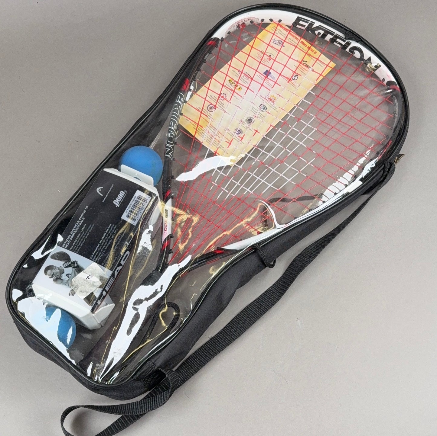 Ektelon Power Fan Revenge Racquetball Racquet SM Grip & 104 sq in. Head Size