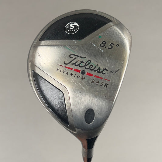 Titleist Titanium 983K 8.5° Right Handed Driver YS-6 Stiff Flex Shaft