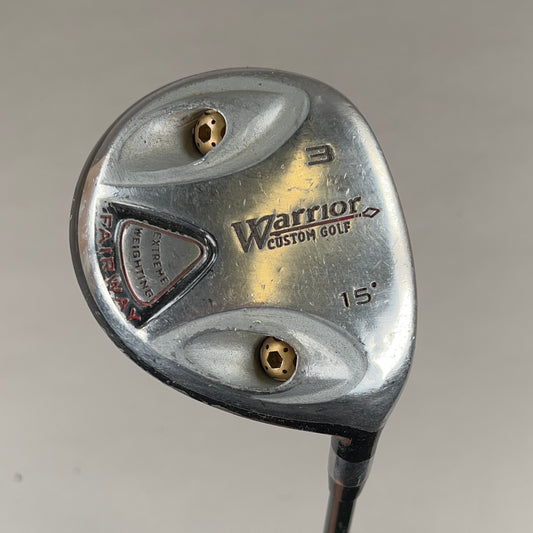 Warrior Custom Golf 15° Right-Handed 3-Wood Senior Flex Shaft