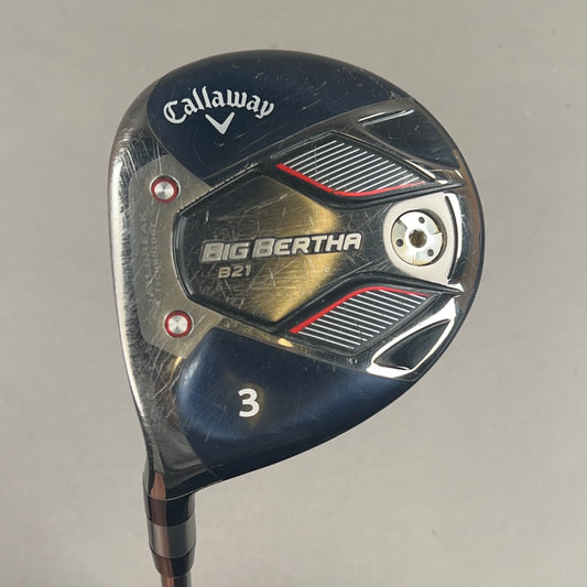 Callaway Big Bertha B21 Left-Handed 3-Wood Regular Flex Shaft