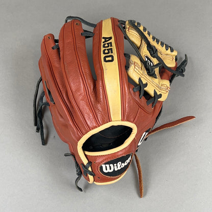 Wilson A550 11" Right Hand Thrower Baseball Glove